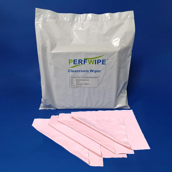 Pink Microfiber Anti-static cleanroom wipes 1 Pink Microfiber Anti-static cleanroom wipes 1