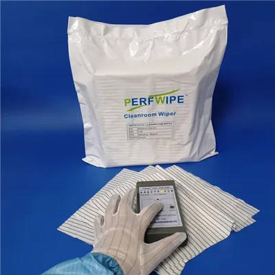 ESD Conductive Polyester Cleanroom Wipes