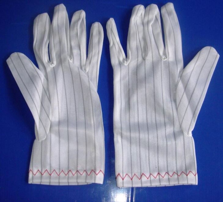 XTAA017 Conductive Carbon Inside Nylon Fiber Filaments ESD Gloves 20d/1f