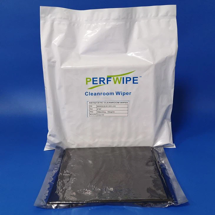Blue Microfiber Inspection Antistatic Wipes