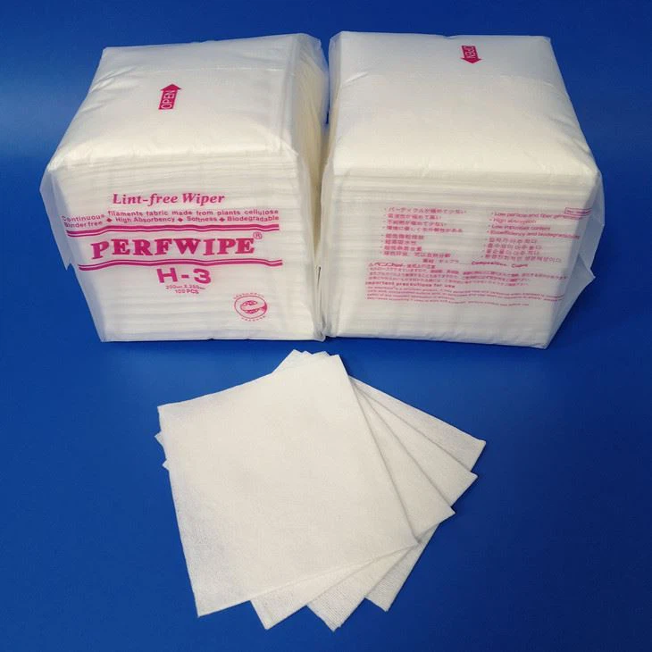 Wholesale Clean Room Polyester Nylon Wiper 6X6 9X9 Lint Free Microfiber Cleanroom Wipes