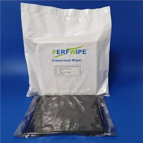 Black Microfiber Inspection Antistatic Wipes