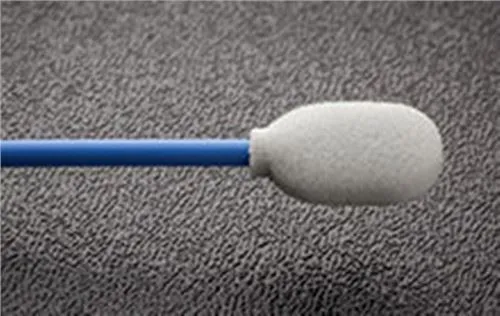Large Oval Blue Foam Tipped Swabs